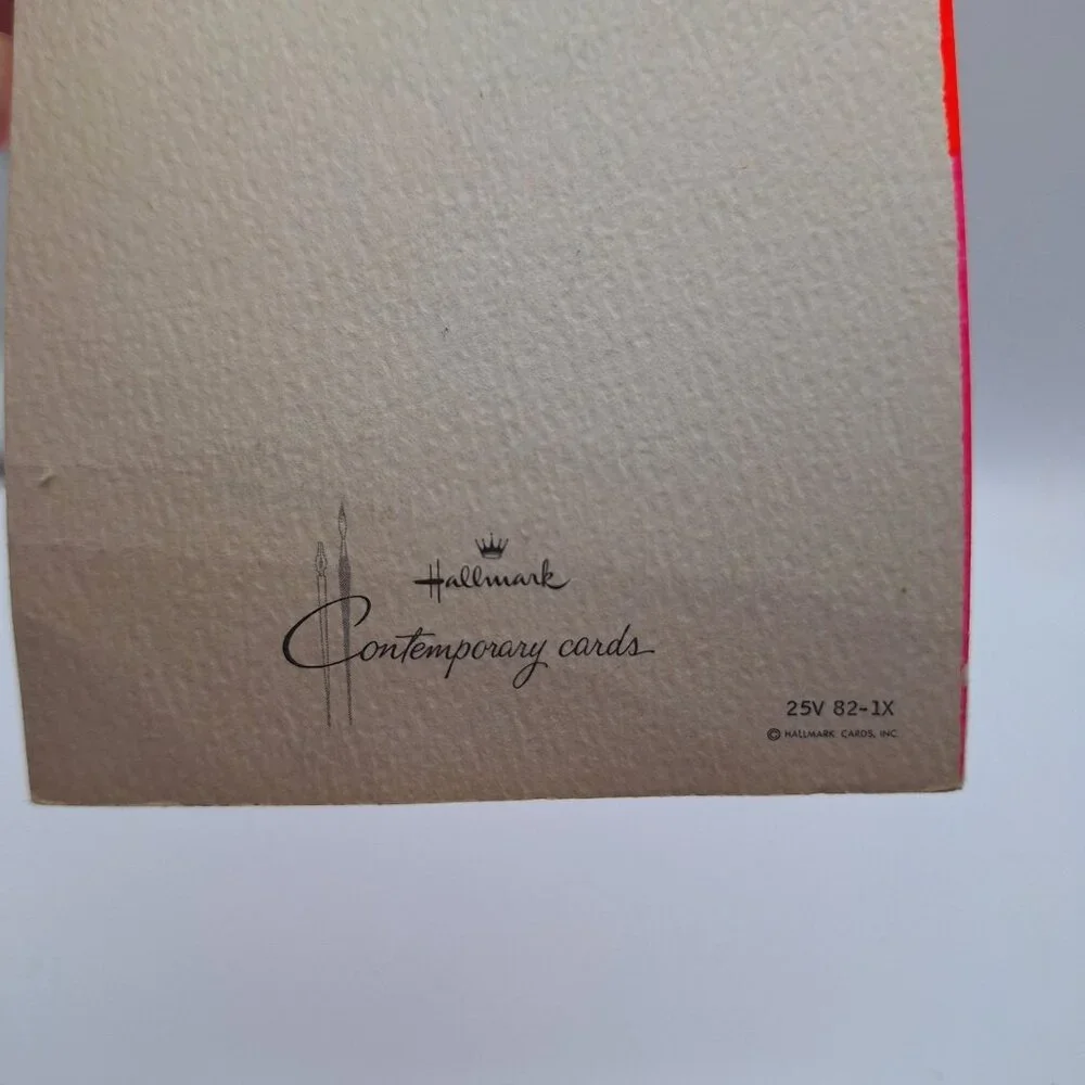 Hallmark Contemporary Cards Valentine Reminder Just‎ A Little Cheeky Humor Retro